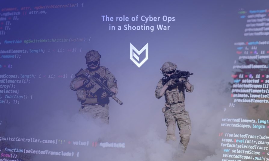 Image for The Role of Cyber Operations in a Shooting War
